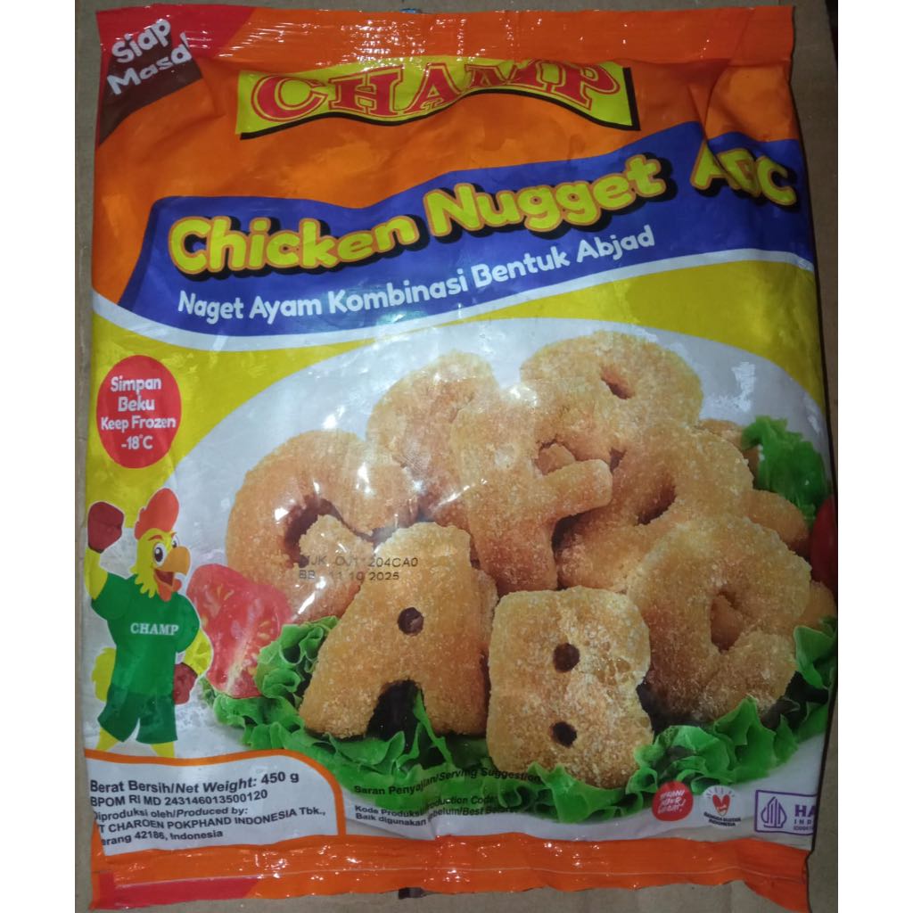 

CHAMP Chicken Nugget ABC