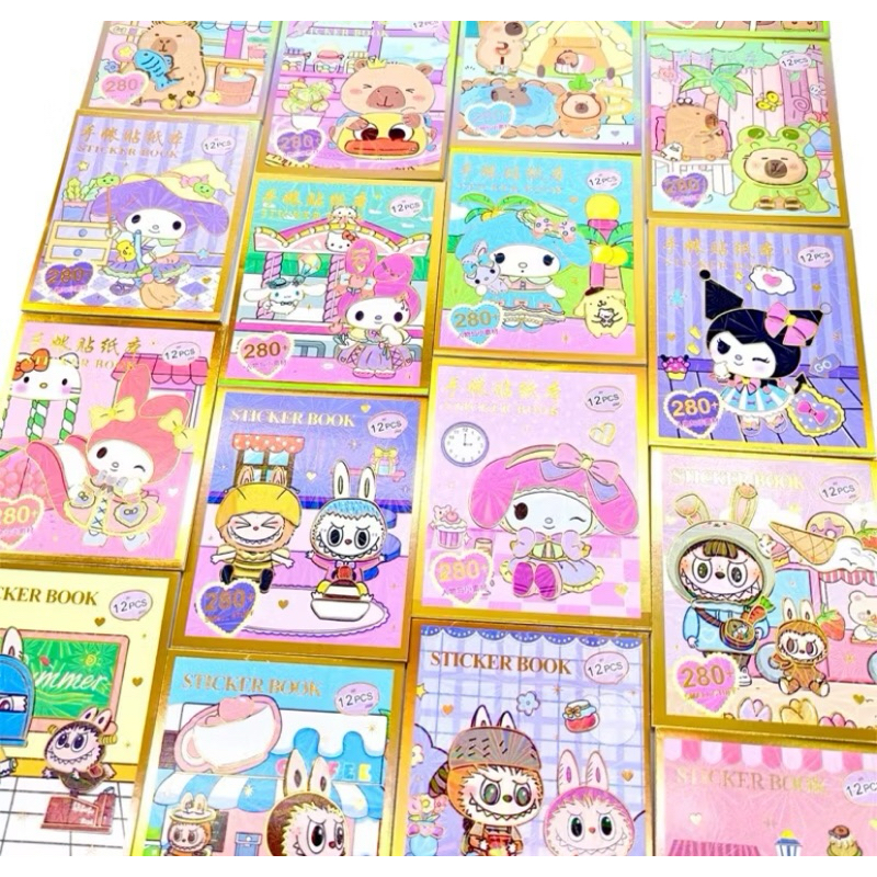 

Sticker Buku Sanrio Lucu Viral