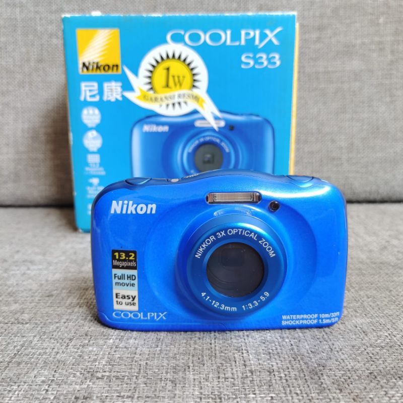 Nikon Coolpix S33 Kamera Waterproof