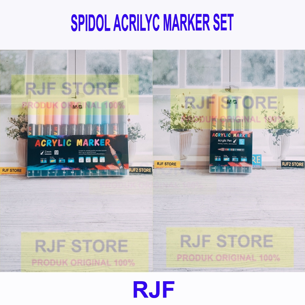 

M&G Acrylic Marker Set Spidol Akrilik