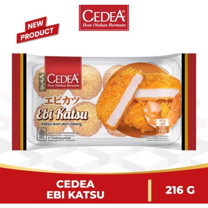 

CEDEA EBI KATSU 216GR KATSU IKAN DAN UDANG FROZEN - DISASS JOGJA