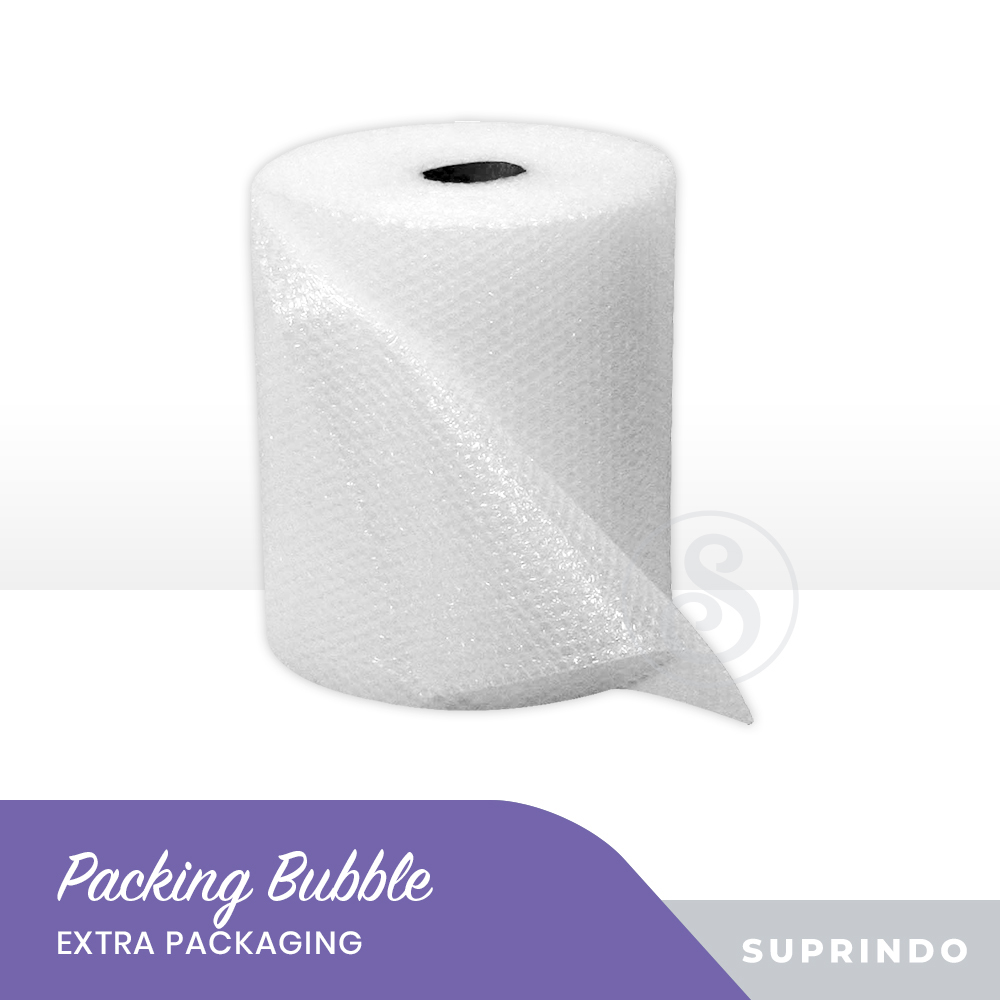 

Tambahan packing bubble wrap