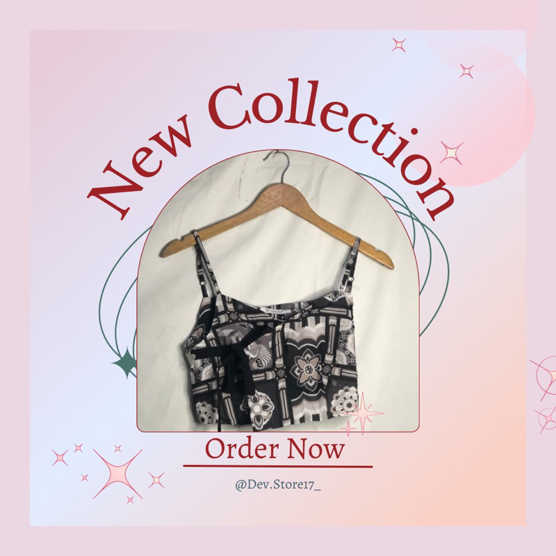 TANKTOP BRA WANITA BRANDED PRELOVED