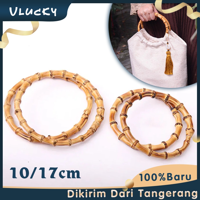 Bamboo Handle Bags Bambu Gagang Tas Round Rings Bags Handle