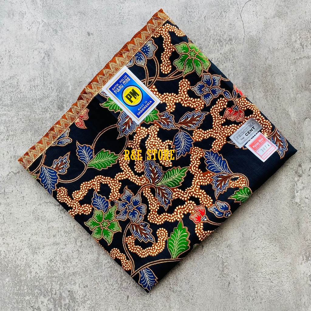 ghf Kain Panjang Batik Kain PM Pulau Mas Cap Cent Jarik Batik Samping Kebat Tapih Sewek Kain Batik