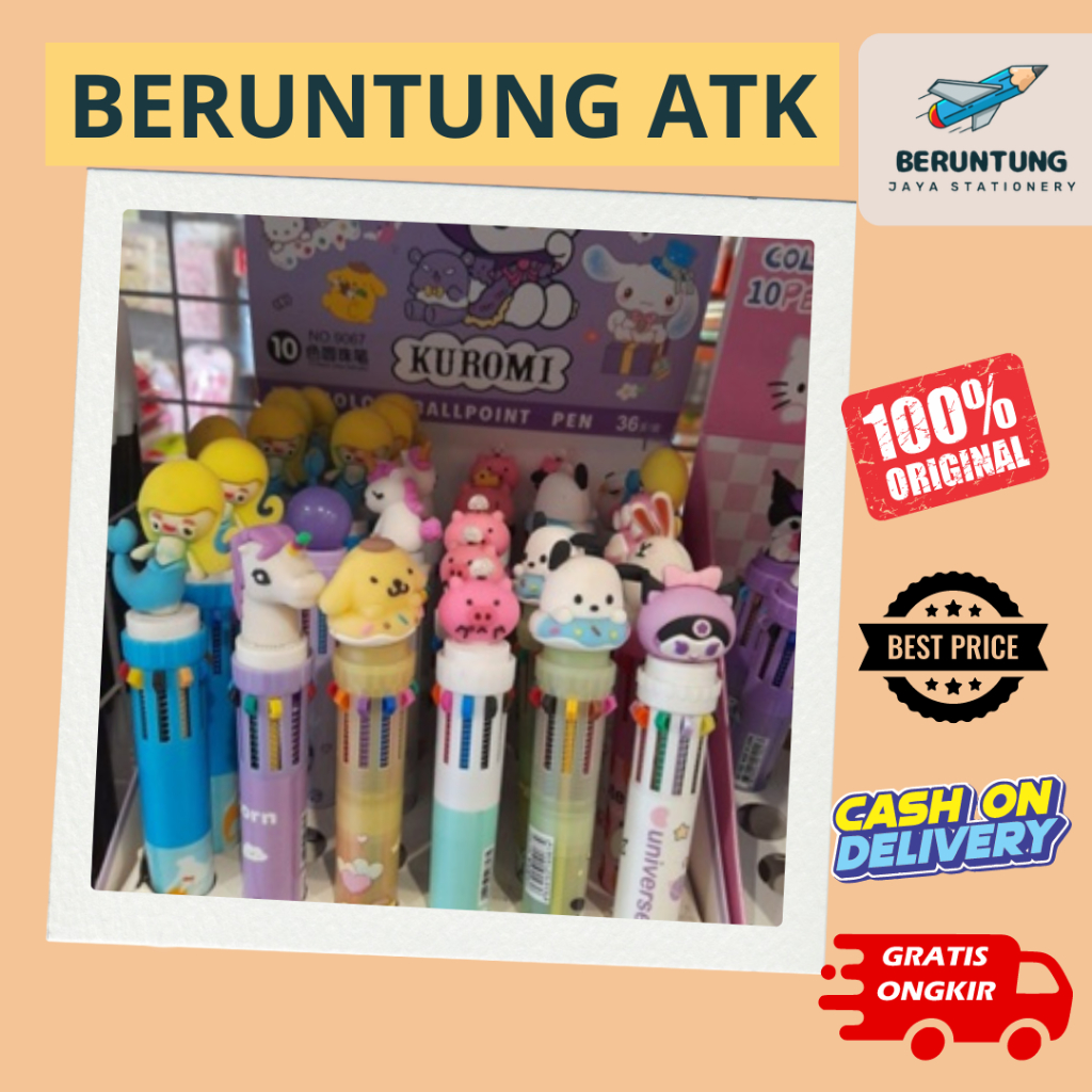 

Pulpen 10 Warna