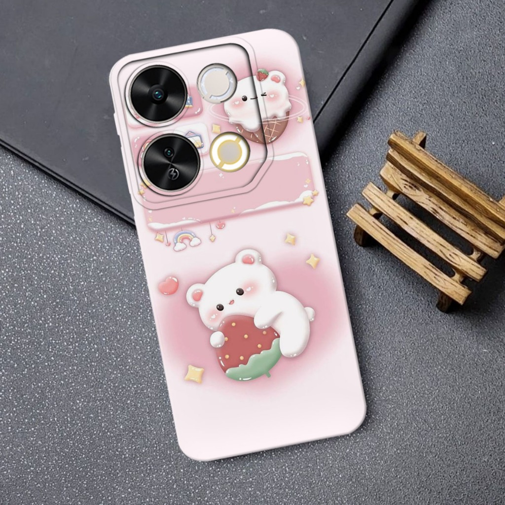 Kaikana Soft Case Itel P65 Softcase Pro  Kamera Softcase Lentur - FN46