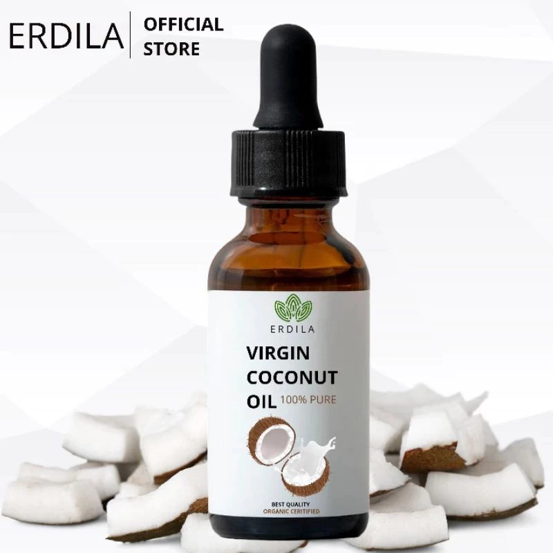 Virgin Coconut Oil PURE 100% Original | Serum Rambut | Melebatkan Rambut | Menumbuhkan Rambut