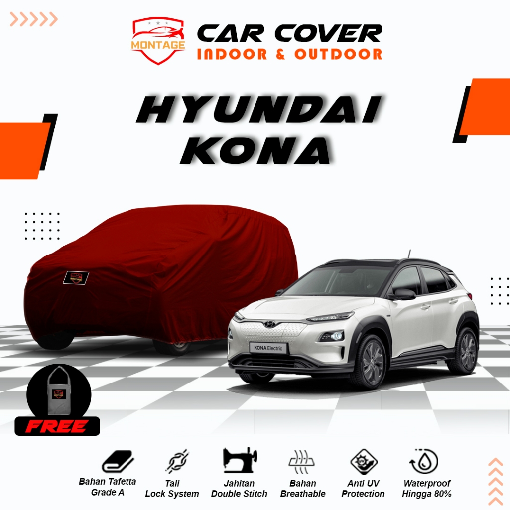Body Cover Mobil Hyundai Kona Electric / Sarung Mobil Hyundai Kona / Selimut Mobil Hyundai Kona