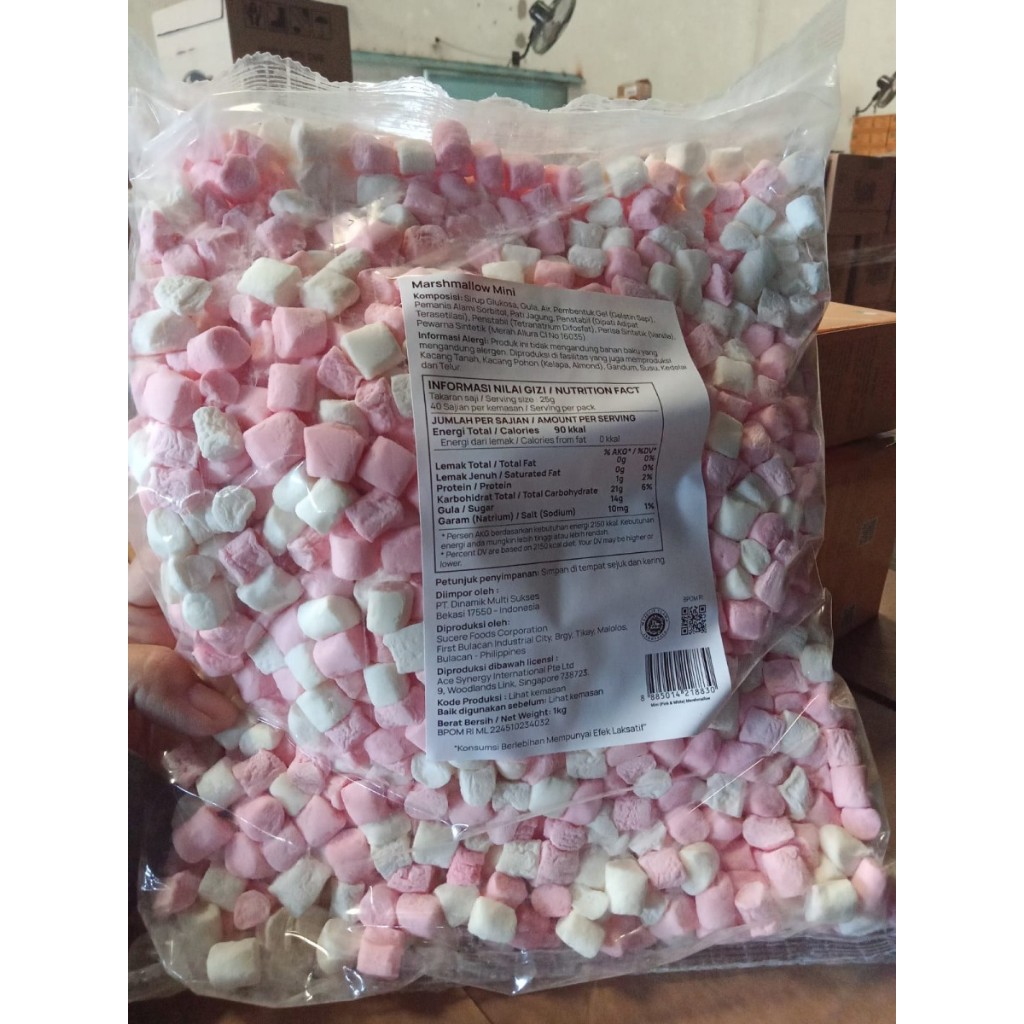 

Marshmellow Gorniche / Marhsmellow - 1 Kg - MIni Pink