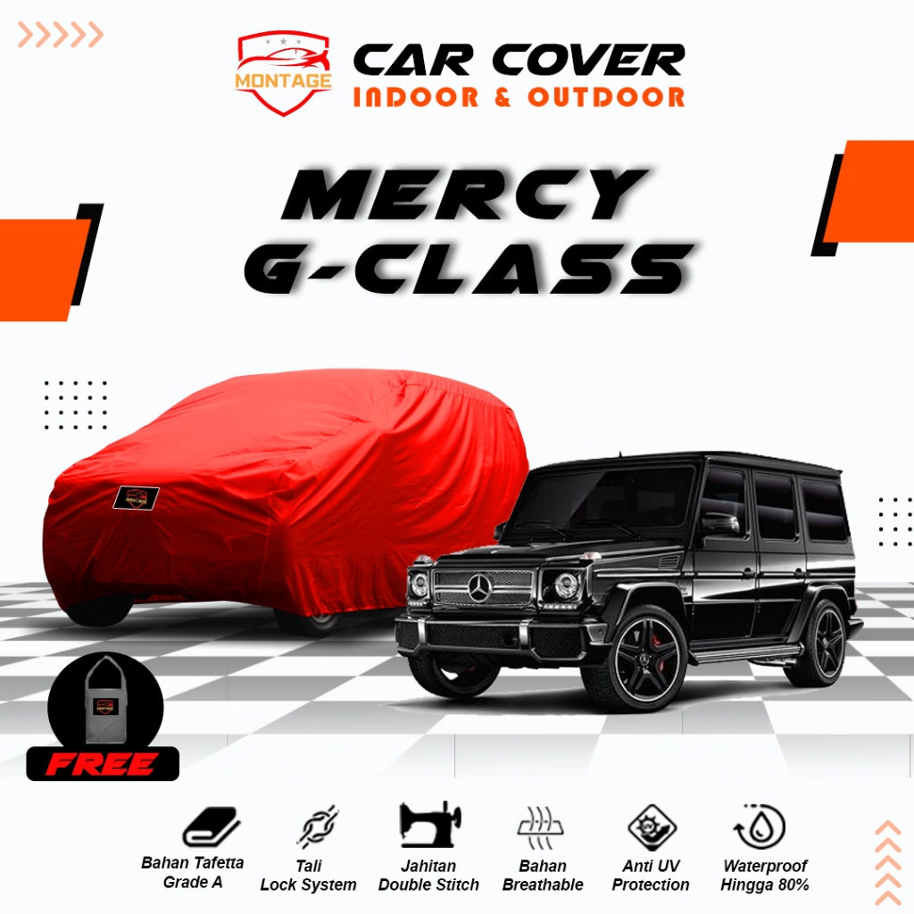 Body Cover Mobil Mercy G-Class / Sarung Mobil Mercy G-Class / Selimut Mantel Mobil Mercy G-Class