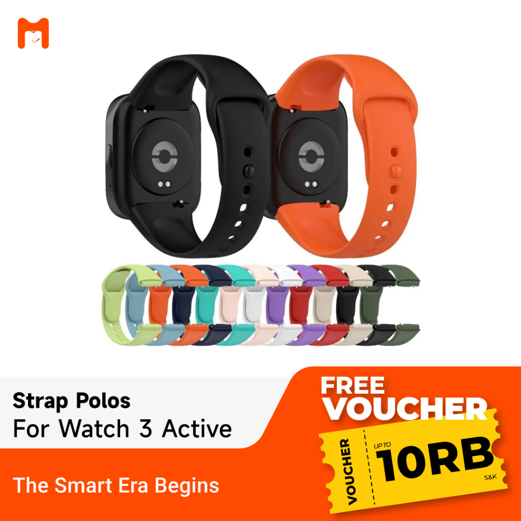 Strap Redmi Watch 3 Active Polos Tali Jam Redmi Watch 3 Active