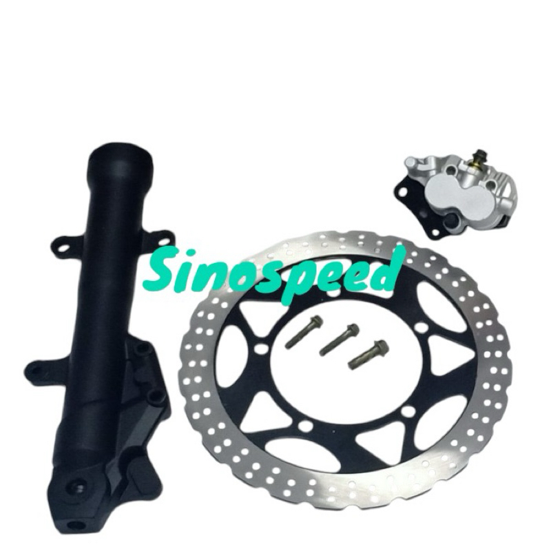 Bottom shock Vrossi double disc Ninja250 fi injeksi