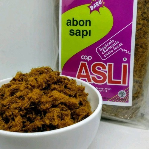 

Abon Sapi Cap Asli per 100gr / Abon Sapi ecer