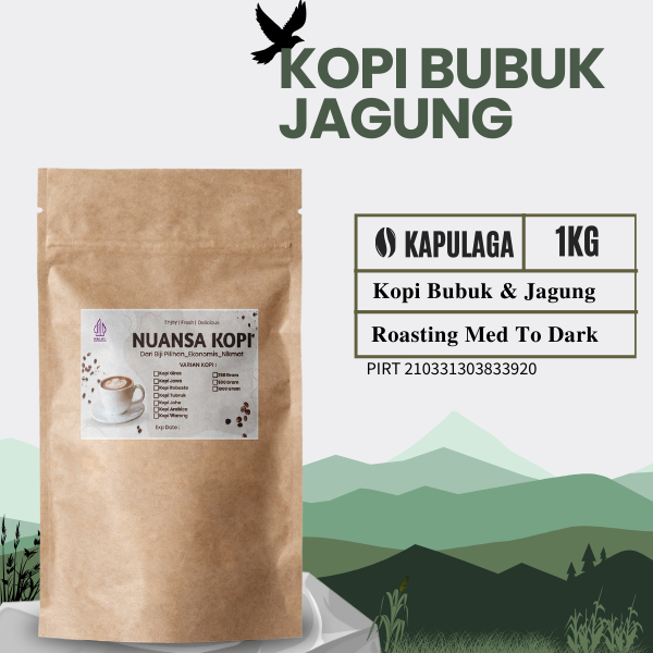 

Kopi Bubuk Jagung Isi 1 Kg Kualitas Premium