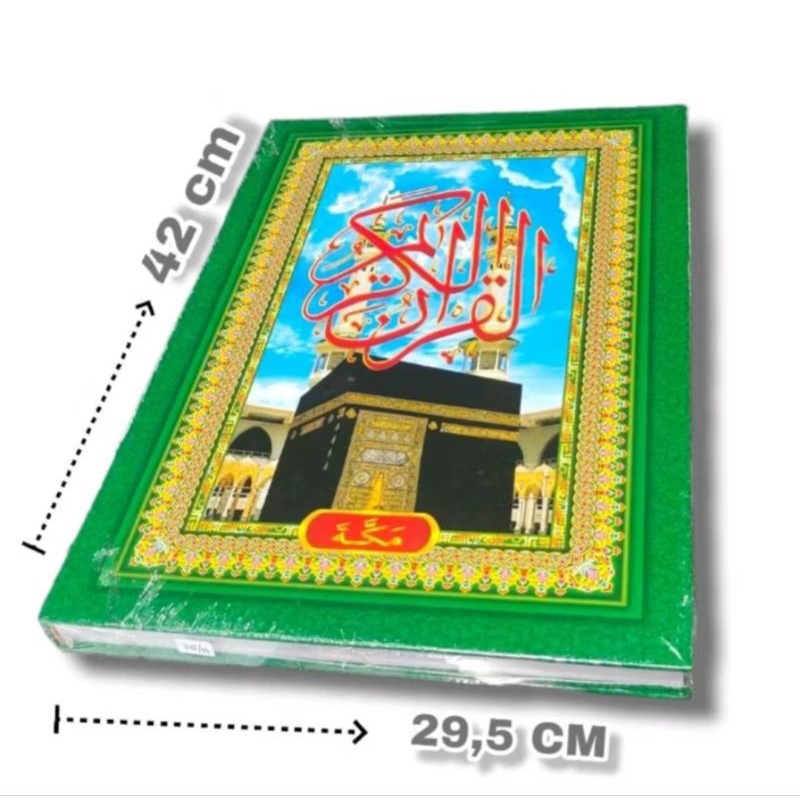 ALQURAN JUMBO LANSIA UKURAN A3 KHOT BOMBAY ASY SYIFA