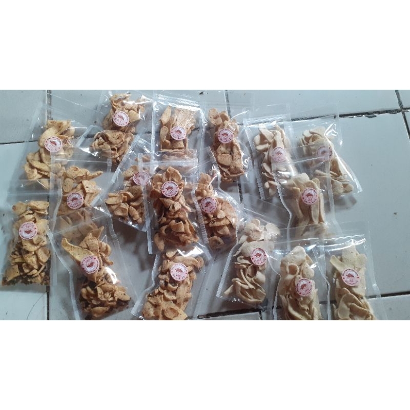 

otak otak kering pedas manis dan gurih