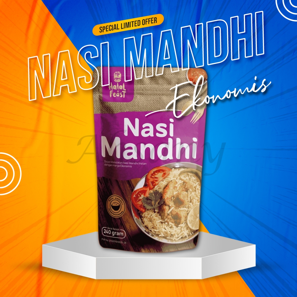 

Beras Basmati Nasi Mandhi 230gr