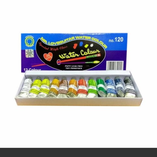 

MR.LOVE Guitar Water Colour 120 Cat Air (12 Warna)