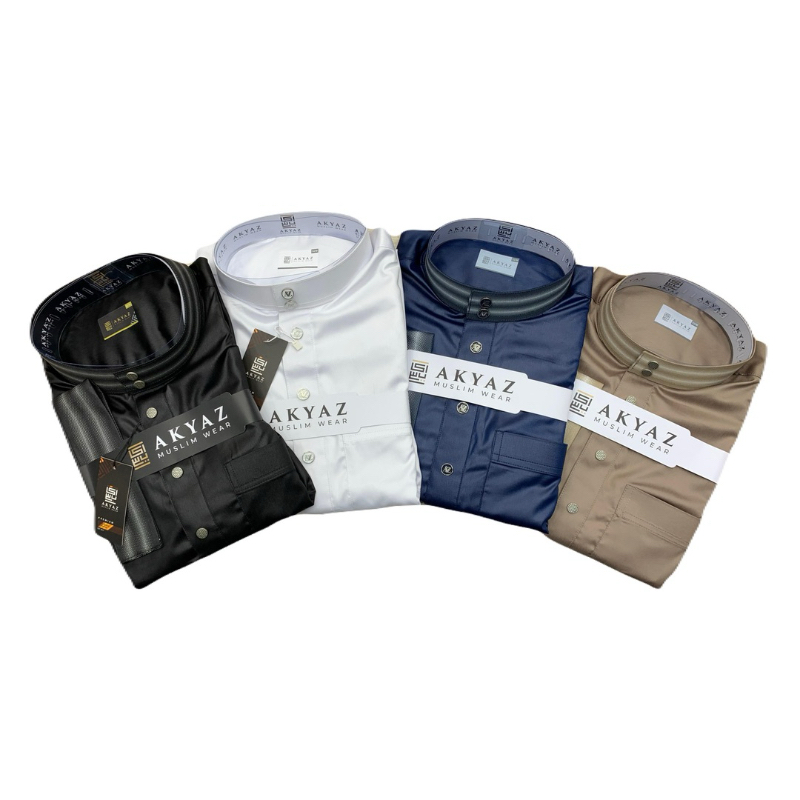 Gamis Arab AKYAZ // Original By AKYAZ Muslim Wear // Baju Gamis Pria // Gamis Laki Laki Arab // Gami