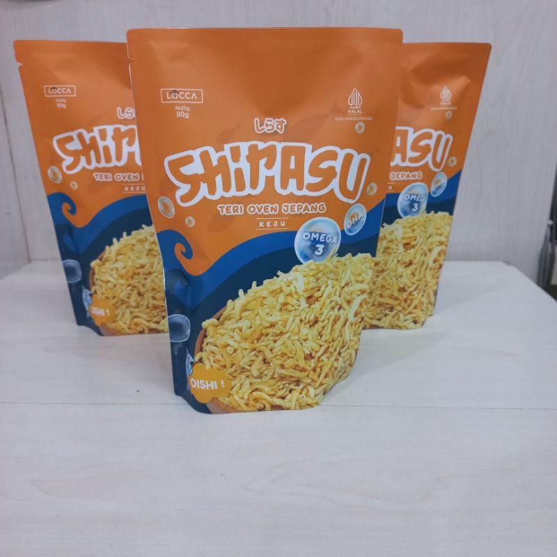 

Teri Oven Jepang Locca Shirasu Teri Oven Jepang Rasa Keju Makanan Kering Makanan Ringan Cemilan Snack