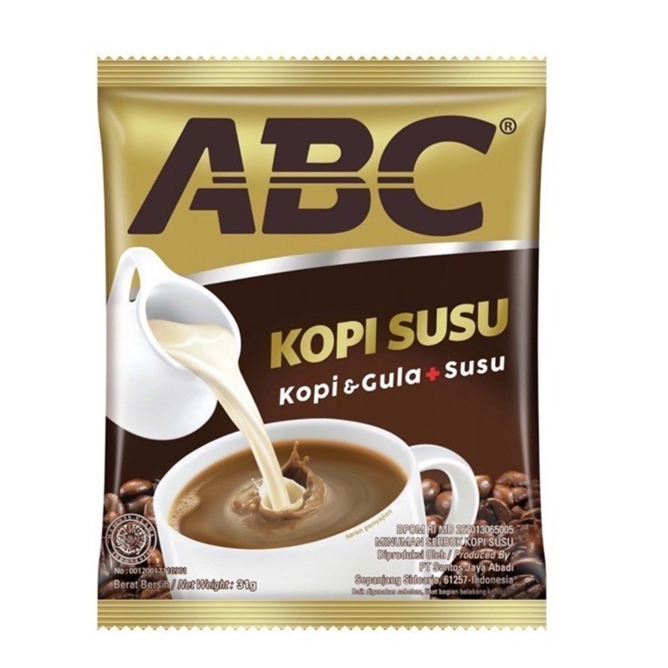 

TERMURAH kopi ABC susu 10 sachet