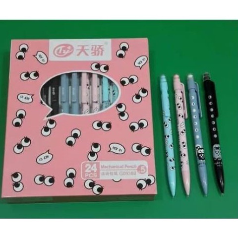 

KODE K3V2 PENSIL MEKANIK MECHANICAL PENCIL FANCY TIZO 5 mm PACK 24 PCS