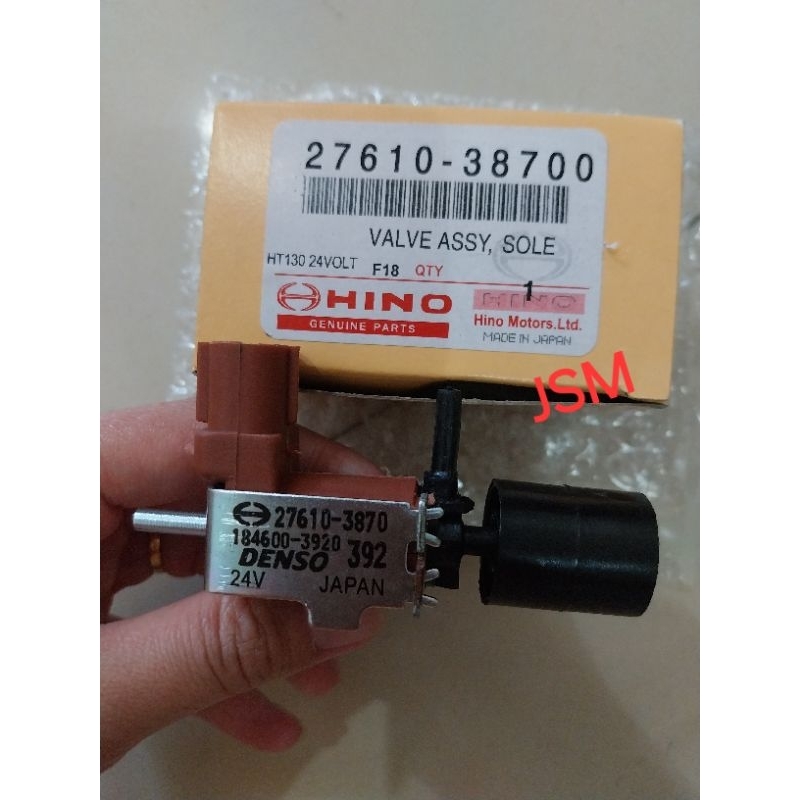 Switch Engine Stop Vacum Swit Switc Switch Pembunuh Mati Mesin 24V Volt Toyota Rino Rinosaurus Dynas