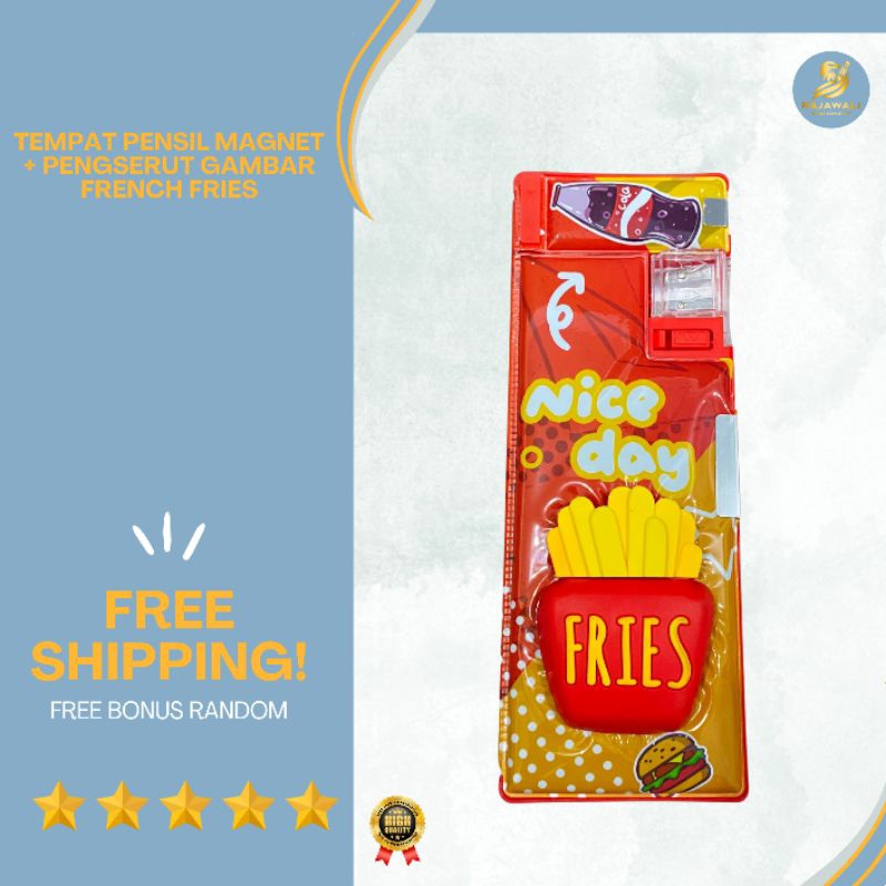 

Tempat Pensil Magnet + Pengserut / HARGA TERJANGKAU KUALITAS TERBAIK!/ FREE BONUS RANDOM!