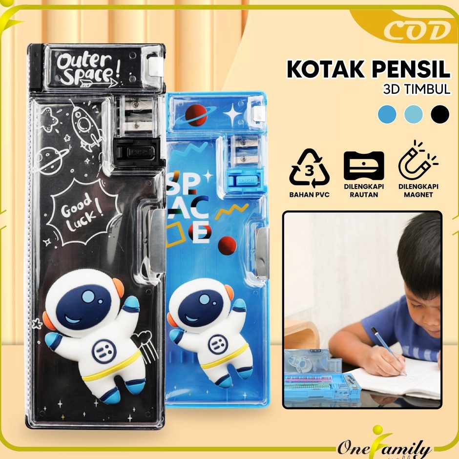 

KODE I2Z ONEA59 Tempat Pensil Anak 3D Timbul Magnetic Multifungsi Alat Tulis Sekolah Kotak Pensil Pencil Case Magnet Untuk Anak Tk