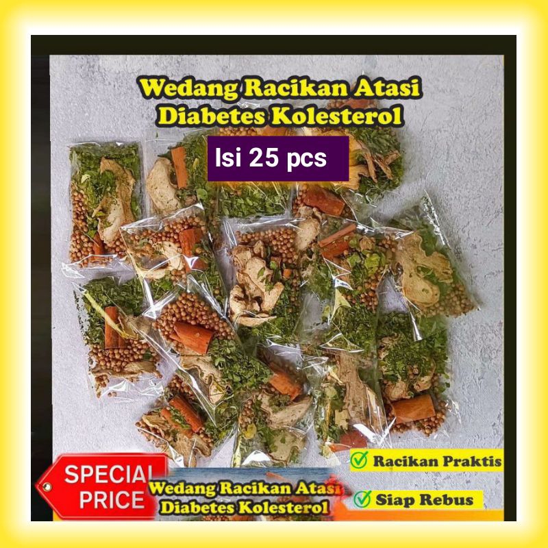 

MAR 1 PACK ISI 25 - WEDANG Teh Ketumbar Kayu Manis Jahe Daun Kelor Atasi Diabetes & Kolestrol Alami