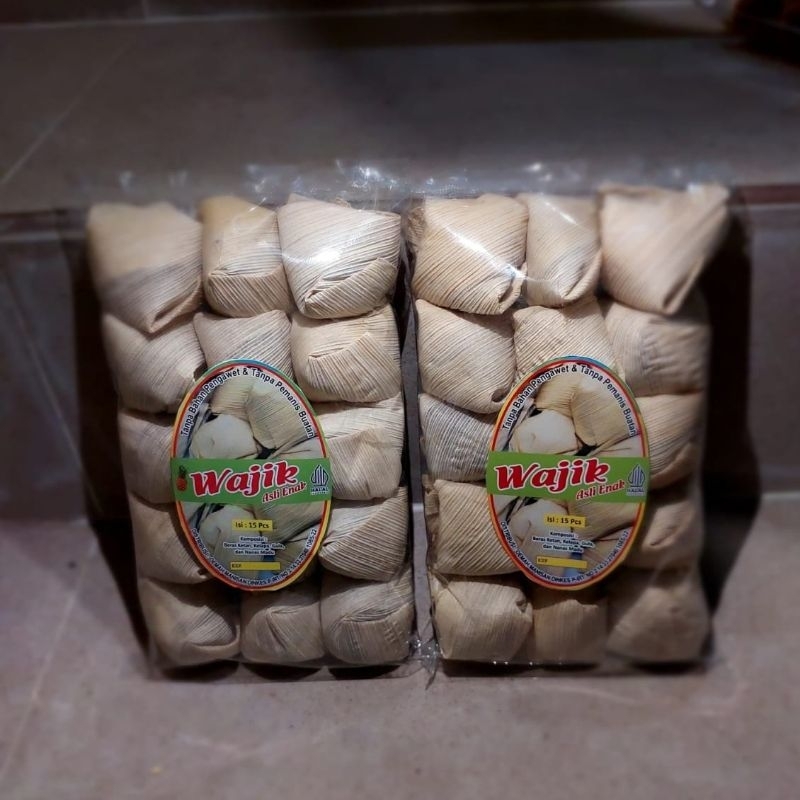 [15 pcs] wajik ketan rasa nanas wajit nanas klobot