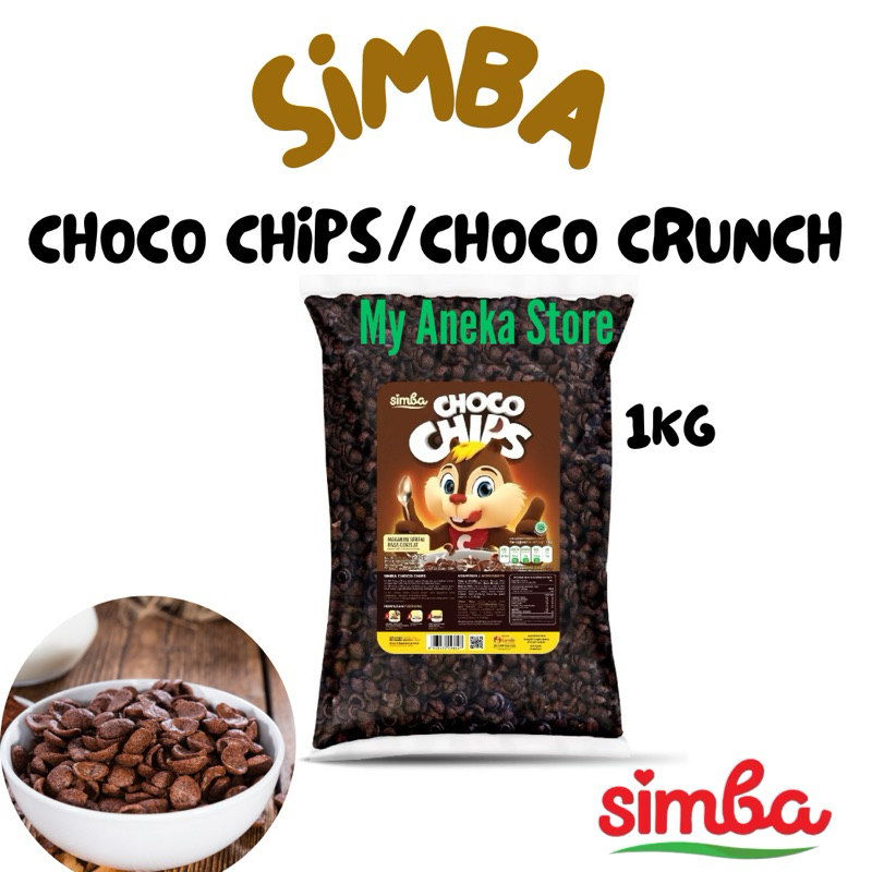 

SIMBA 950gr Choco Chips / Choco Crunch / Coco Simba Bulky Richeese Nabati 950Gram ASLI/ topping