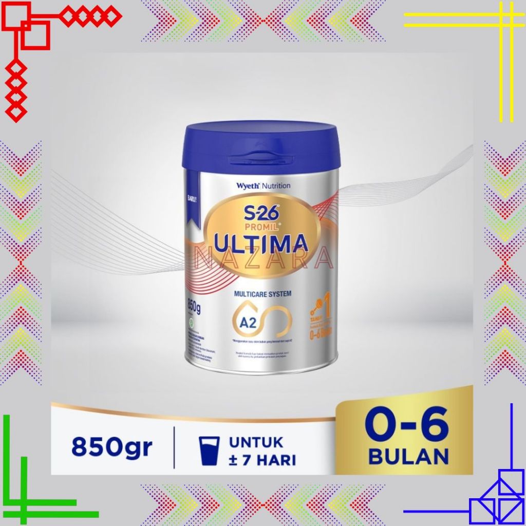 S-26 ULTIMA 1 - 2 - 3  Vanila 850g S-26 PROMIL 1 ULTIMA MULTICARE SYSTEM