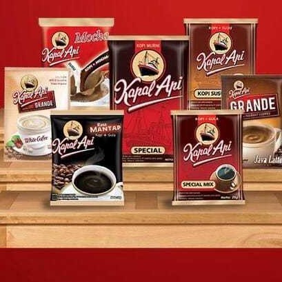 

Kopi Kapal Api spesial mix kopi susu less sugar aren Renceng 10pcs