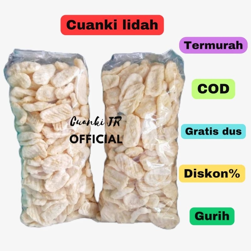 

Cuanki Lidah Isi 100pcs , sampai 500 pcs /Ball