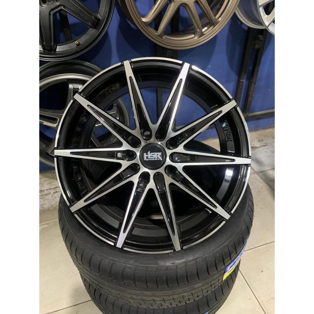Velg Modifikasi Terios,Ertiga,Innova,Xover Ring 16 Hsr Wheel Kccx-2 Lubang Baut 5X114,3 Lebar 7