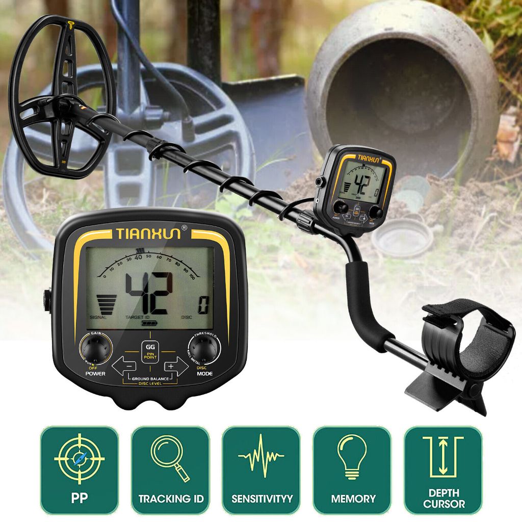 PROFESSIONAL METAL DETECTOR TIANXUN TX850 TX 850 TX-850 UNDERGROUND ALAT DETEKTOR PENCARI EMAS LOGAM
