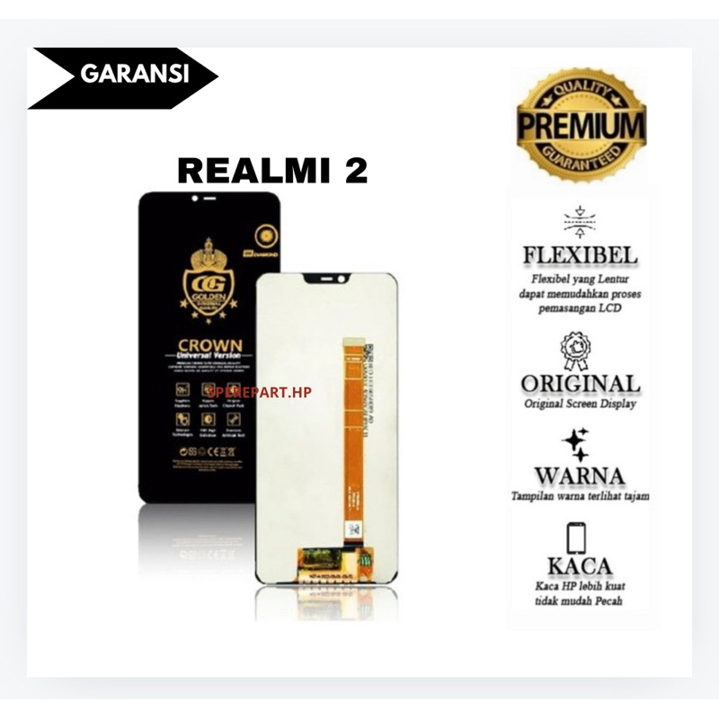 LCD TOUCHSCREN REALMI 3 FULLSET ORIGINAL/LCD ORIGINAL REALMI 3