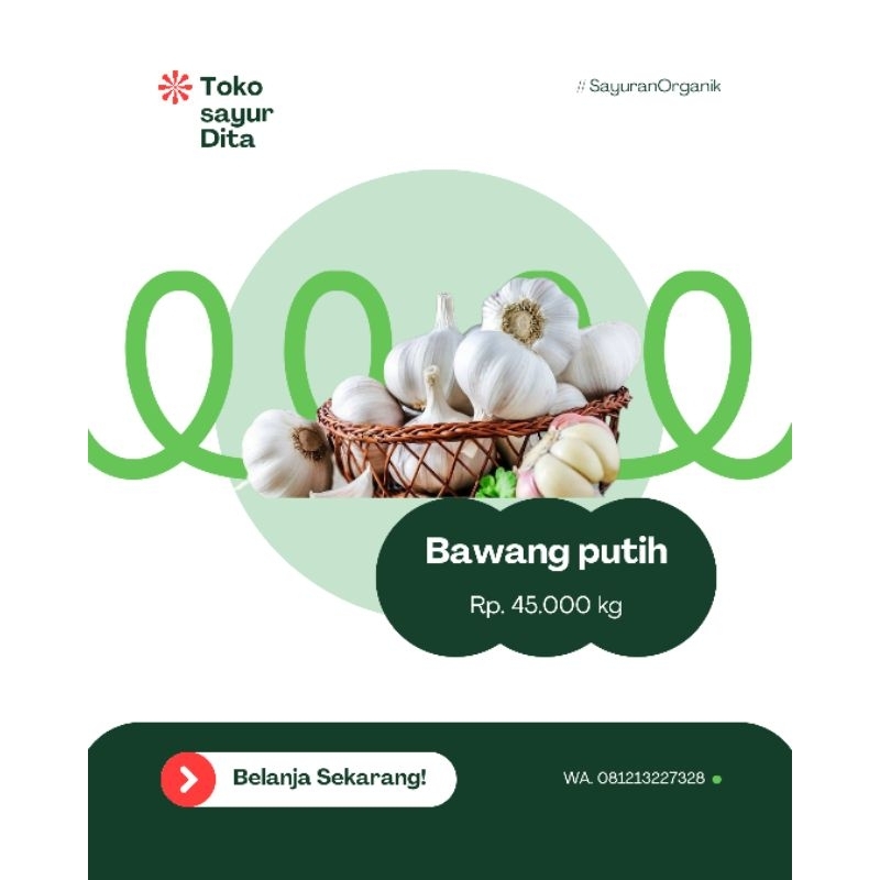 

Bawang Putih 500gram