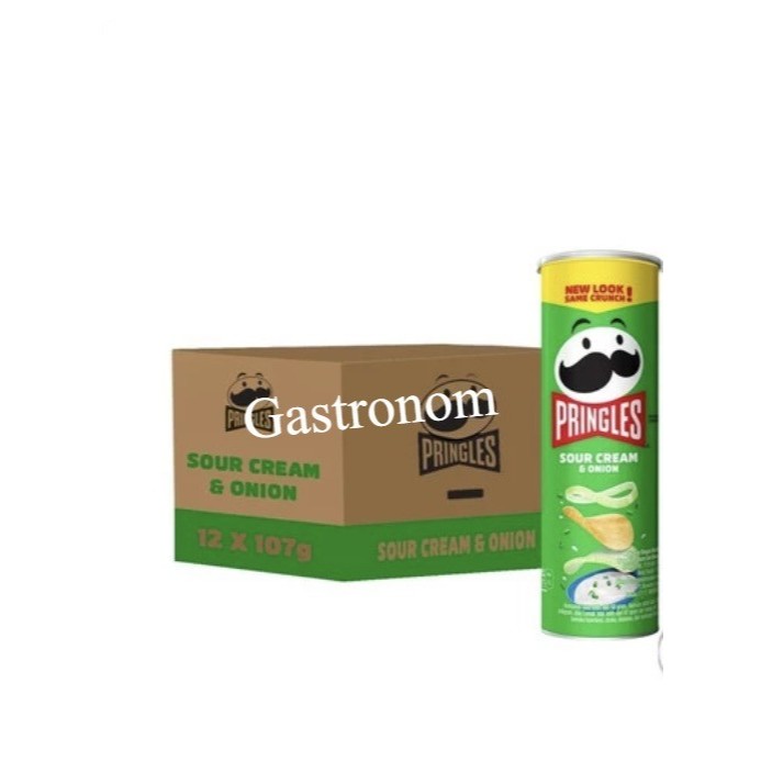 

Pringles SOur Cream & Onion 12 x 107gr - Karton