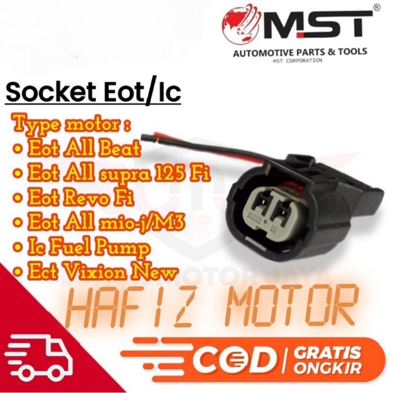 Soket sensor eot beat scoopy vario 110 soket eot mio j x ride soul gt
