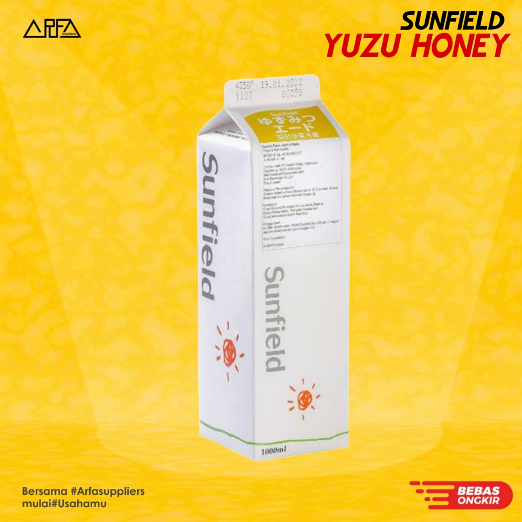 

Sunfield Yuzu Lemon 1 Liter Real Fruit Extract