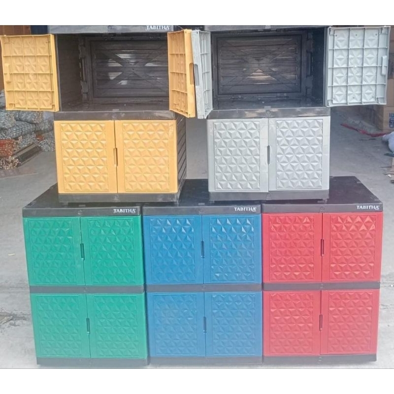 LEMARI PLASTIK 2 SUSUN