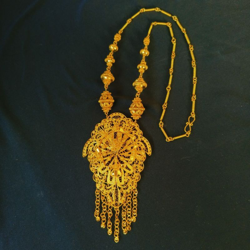 kalung pesta / kalung sultan / kaling kebaya / bros kebaya / bros pesta / bros jogja / kalung kondan
