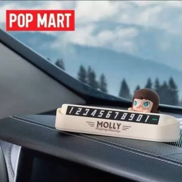 Molly Imaginary Wandering Car number plate Original Pop Mart