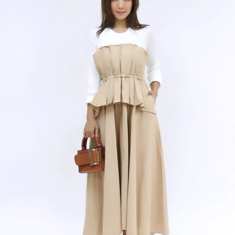 Agatha Dress Katun Knit Premium