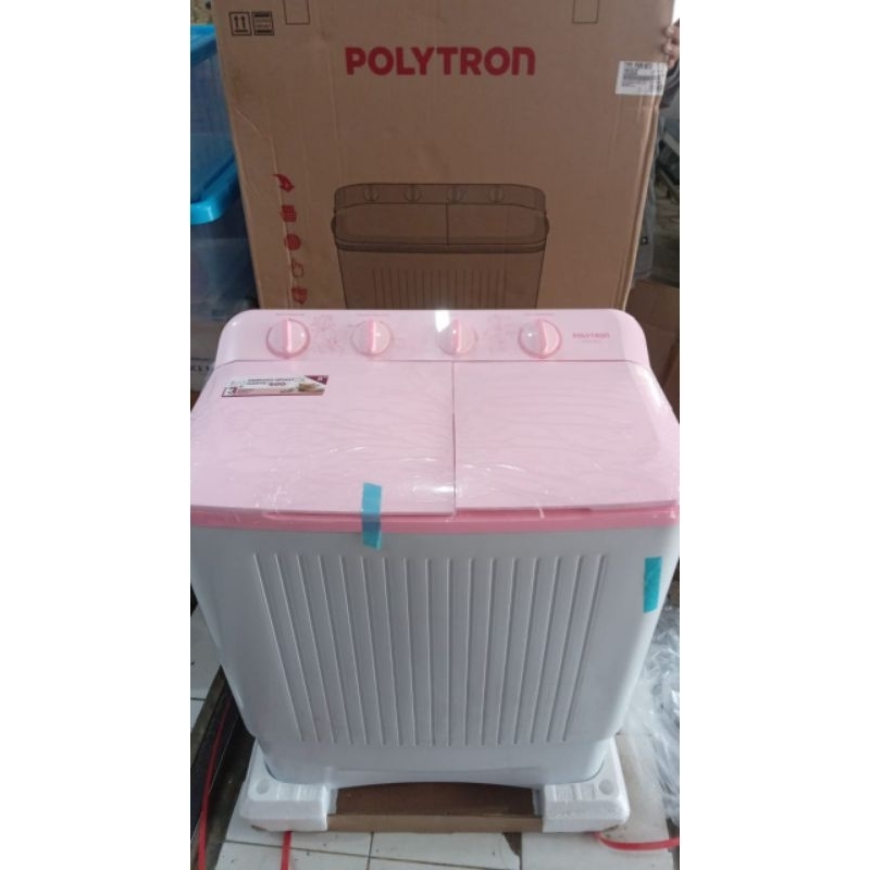 Mesin cuci Polytron 8kg (2 tabung)