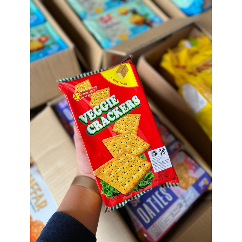 

VEGGIE CRACKERS 360gr