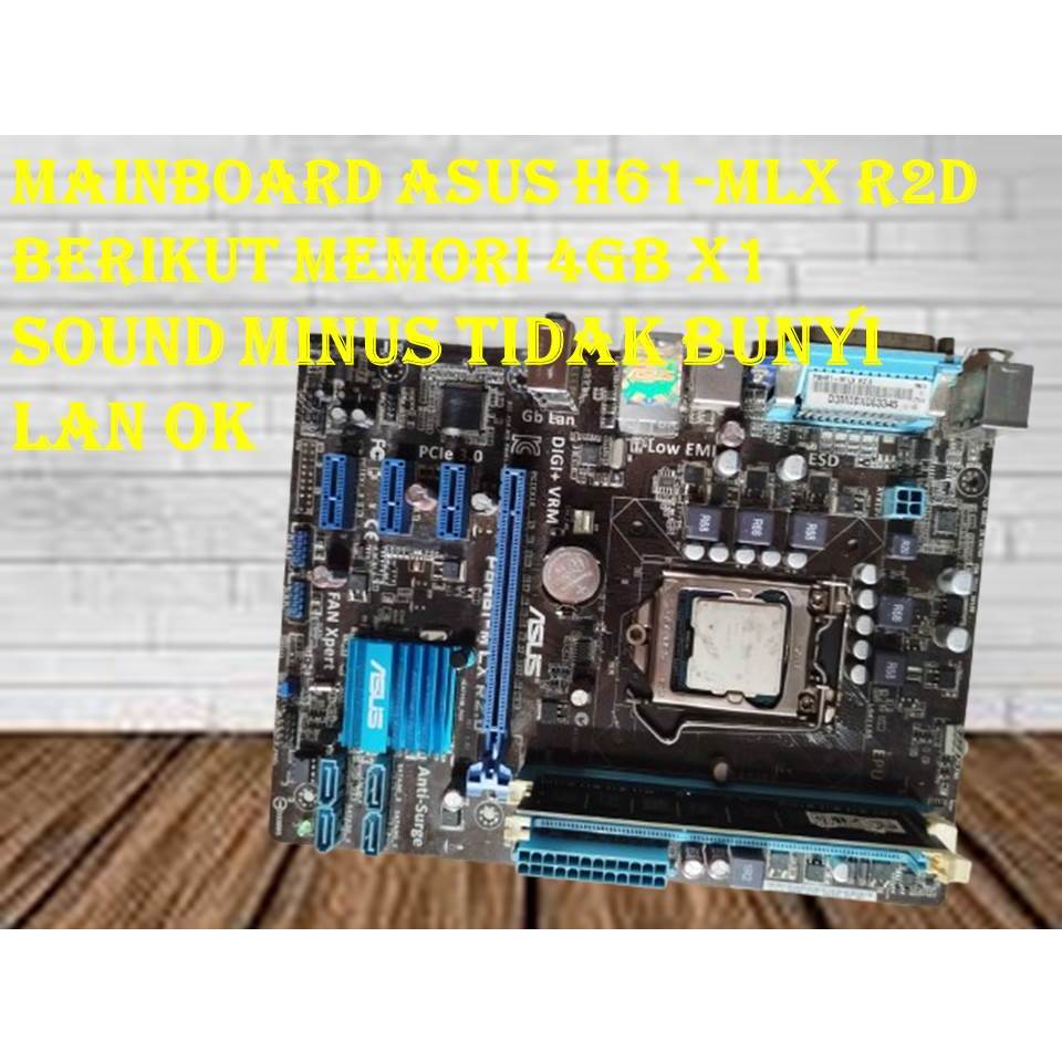MAINBOARD ASUS P8H61-MLX